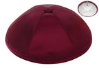 Burgundy Deluxe Satin Kippah