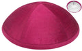 Fuchsia Raw Silk Kippah