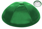Kelly Green Deluxe Satin Kippah