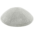 Light Grey Burlap Kippah