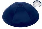 Navy Deluxe Satin Kippah