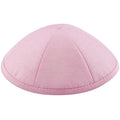 Pink Raw Silk Kippah