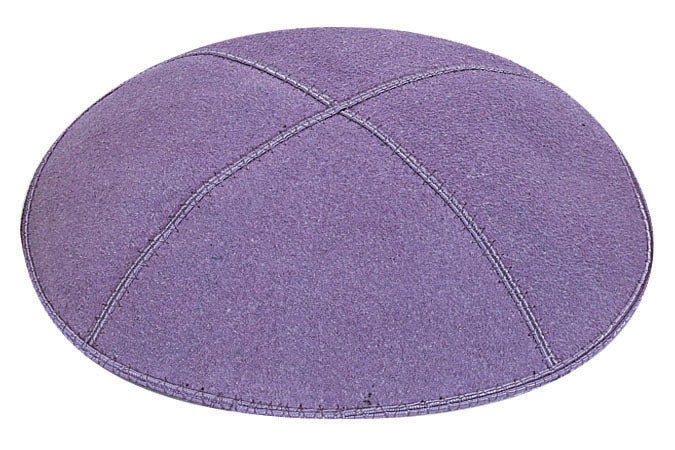 Lavender Suede Kippah (Copy)