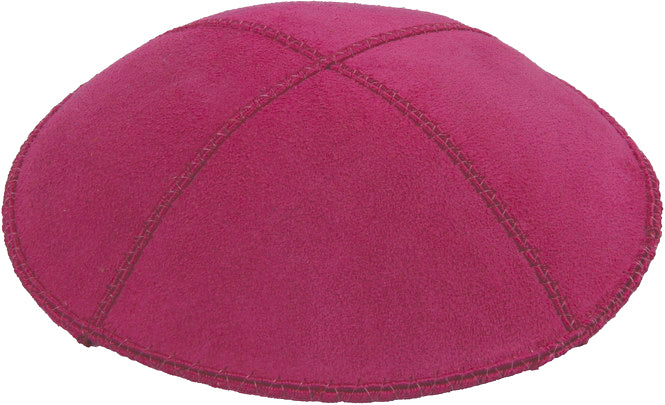 Fuchsia Suede Kippah