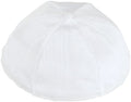White Moiré Kippah